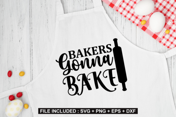 BAKERS GONNA BAKE SVG Design for Crafts and Graphics