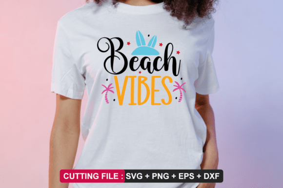 Beach Vibes SVG Design