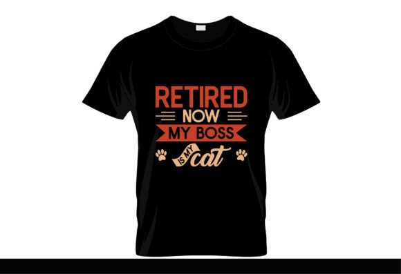 Funny Retirement Cat Lover T-shirt SVG