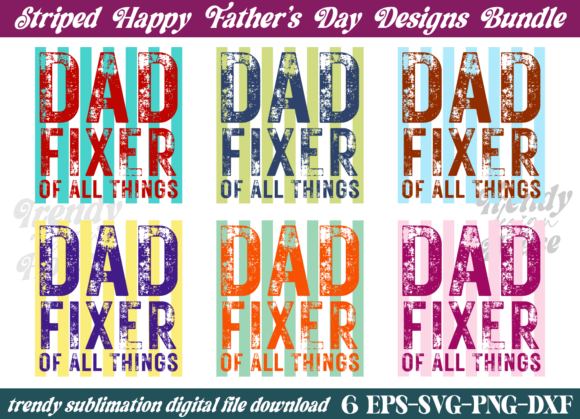 Stripes Fixer of All Things Dad SVG PNG – A Review for Digital Sellers