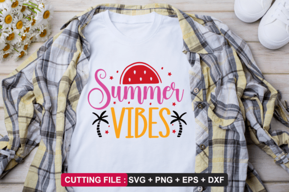 Summer Vibes SVG Design, Summer Graphics