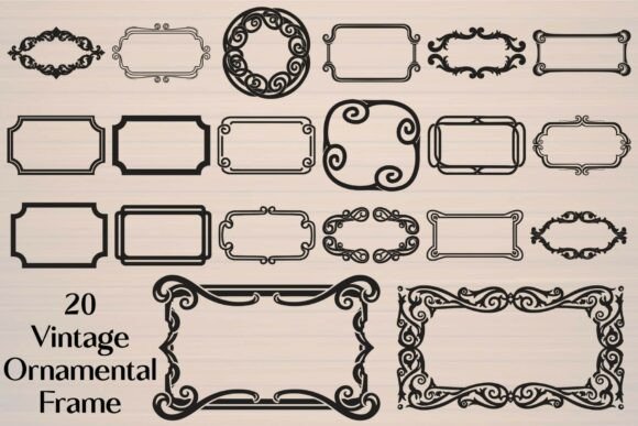 Vintage Ornamental Frame